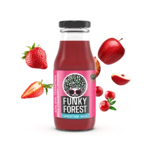 Smoothie: strawberry-cranberry-apple 250 ml