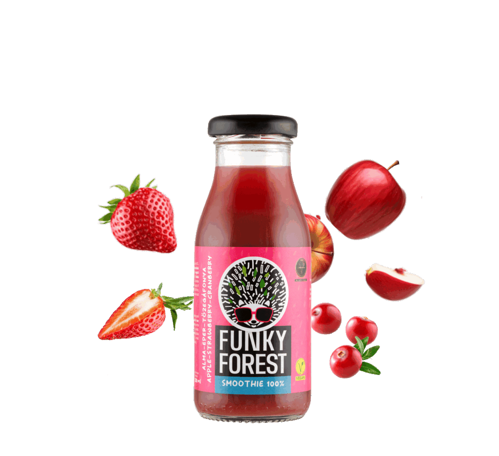 Smoothie: strawberry-cranberry-apple 200 ml