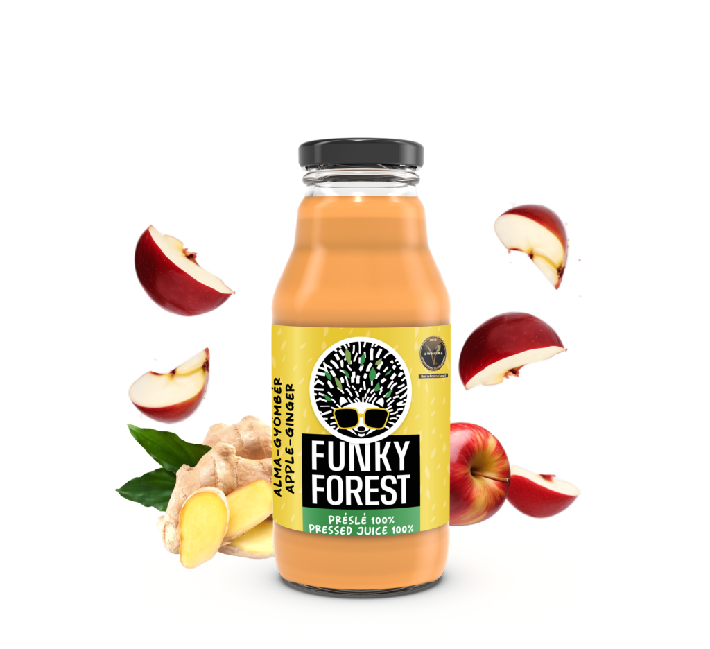 Pressed juice: ginger-apple 330 ml