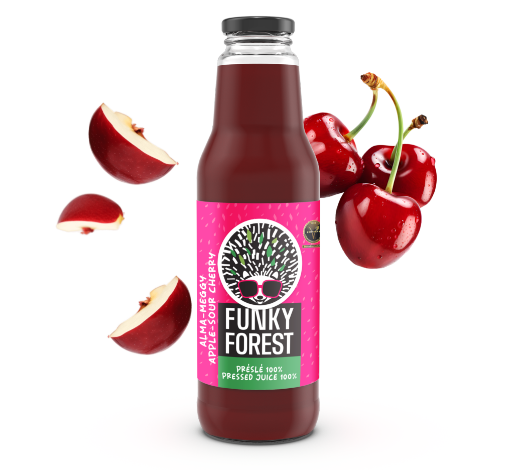 Pressed juice: sour cherry-apple 750 ml
