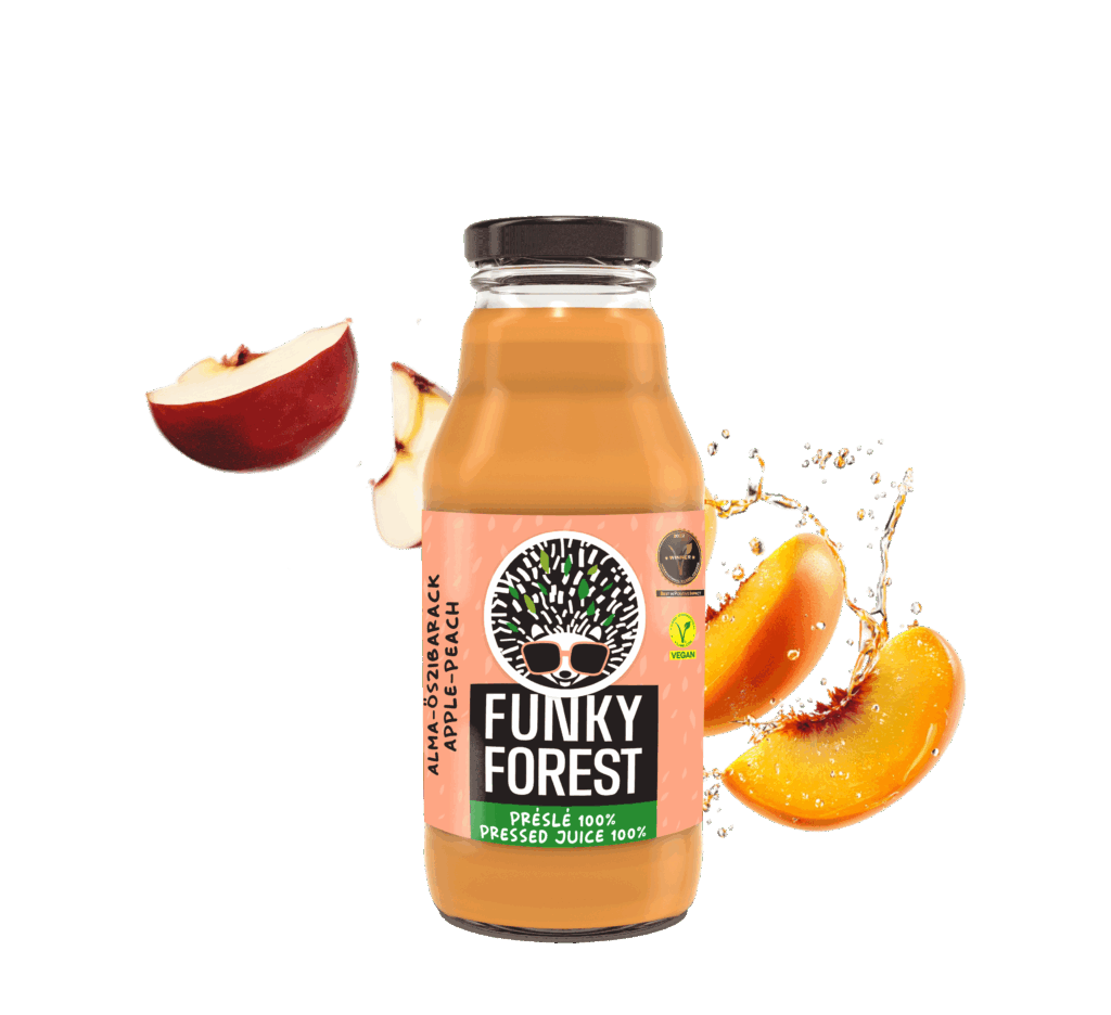 Pressed juice: apple-peach 330 ml