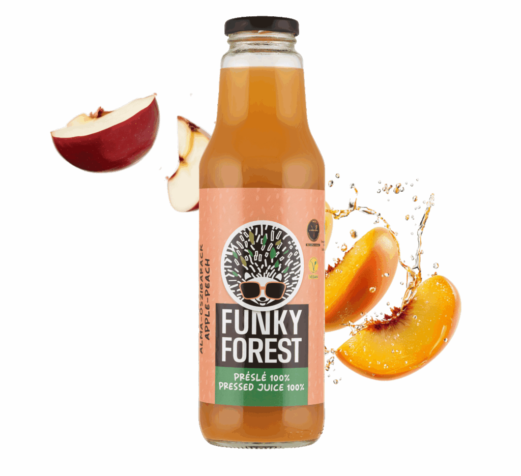Pressed juice: apple-peach 750 ml